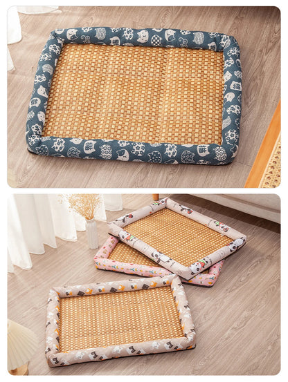 Cooling Rattan Pet Mat