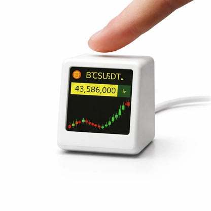 Smart WiFi Market Monitor Clock