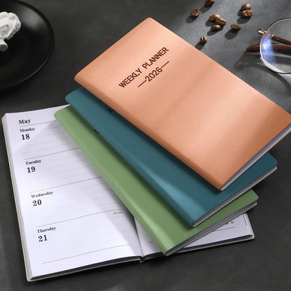 A6 Morandi Daily Planner & Weekly Organizer Notebook