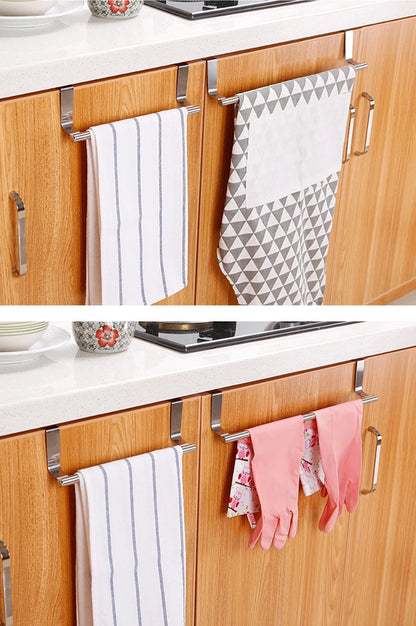 Cabinet Door Towel Bar
