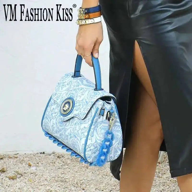 Luxury Women's Crossbody Bag with Fashion Chain Strap