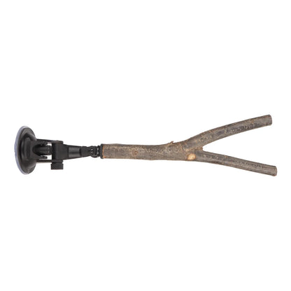 Wooden Bird Branch Perch with Suction Cup
