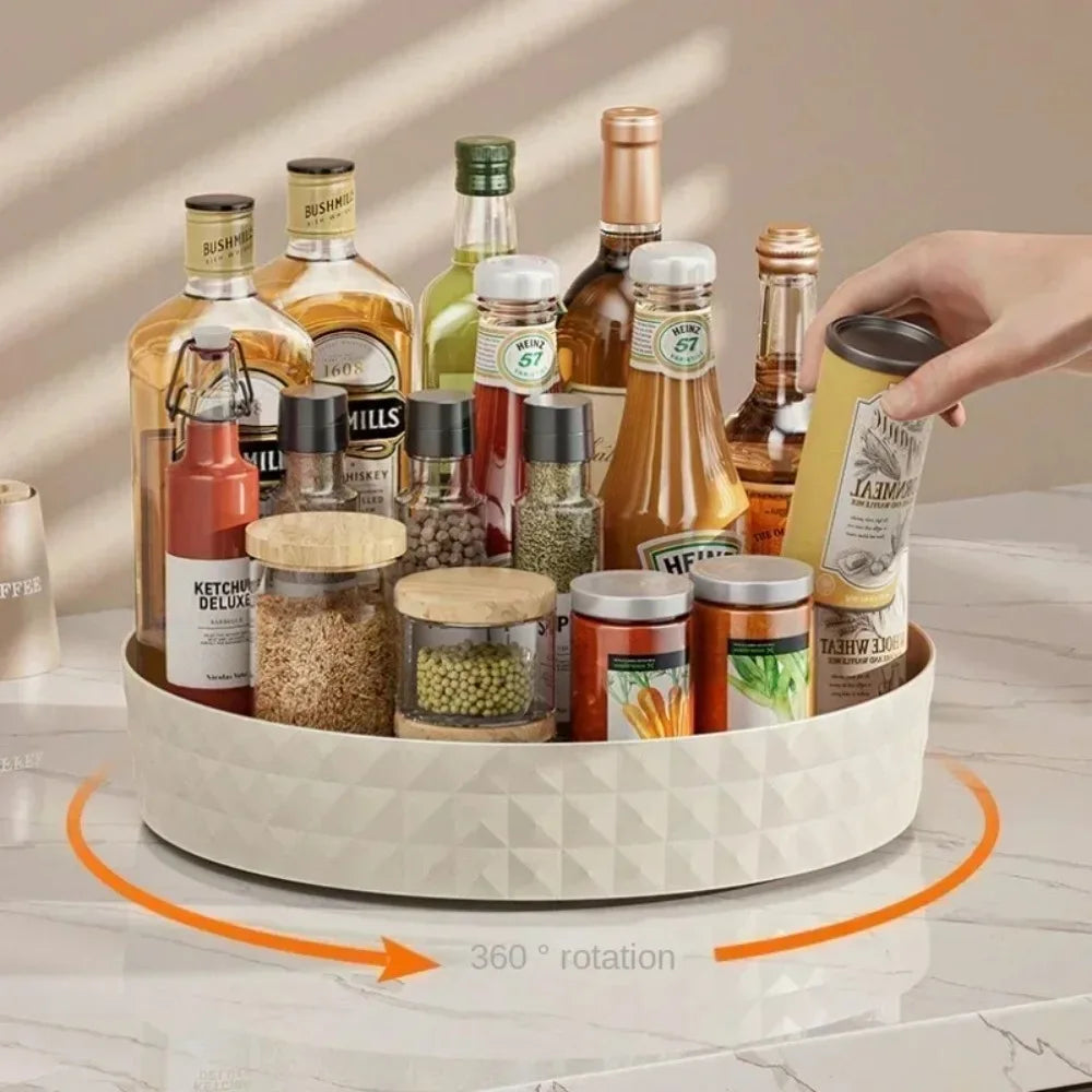 360° Rotating Kitchen Storage Organizer