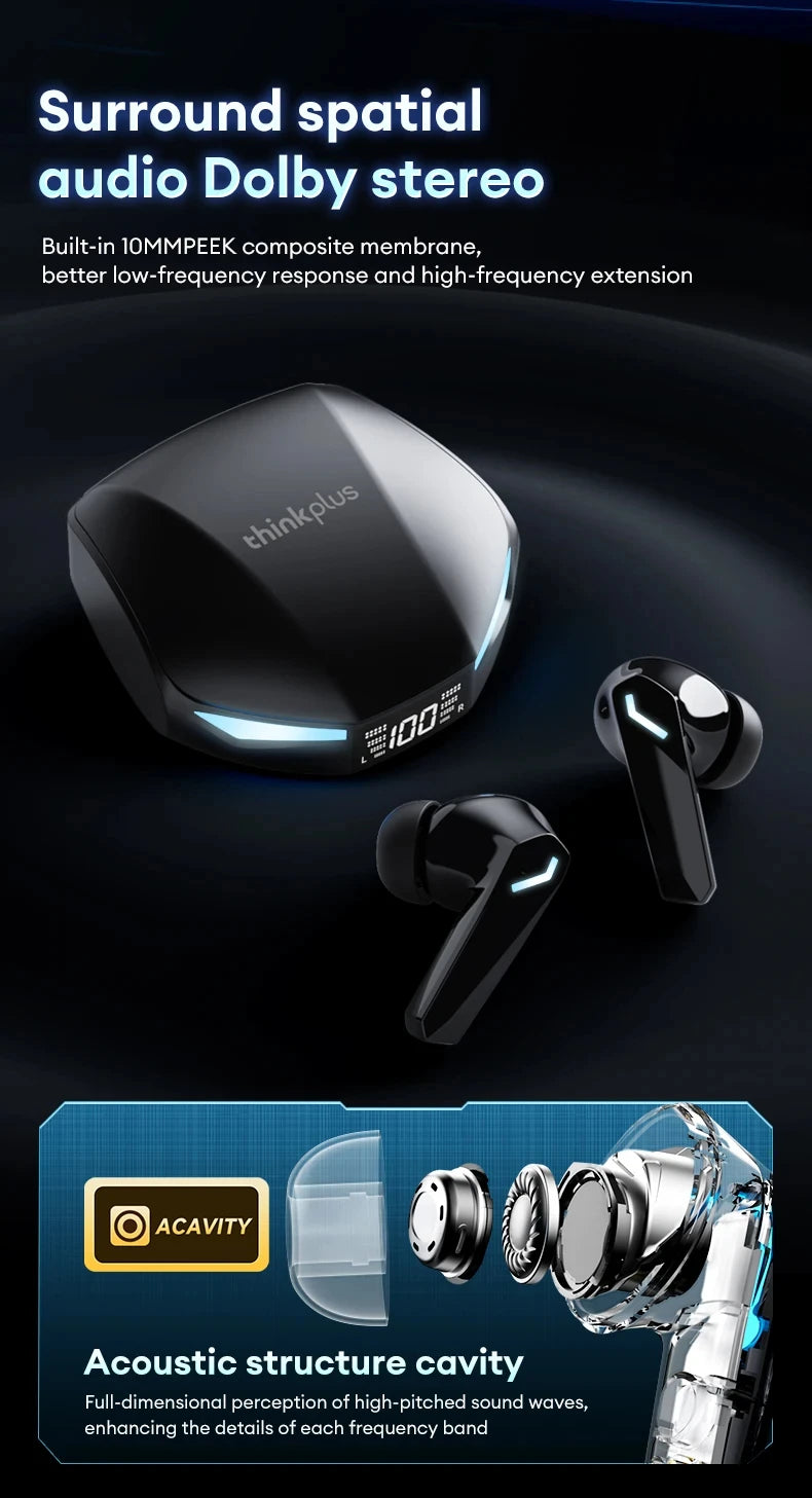 Lenovo XT53 Wireless Gaming Earbuds