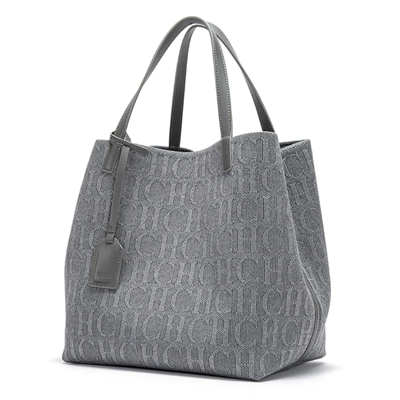 Large Capacity Knitted Tote Bag