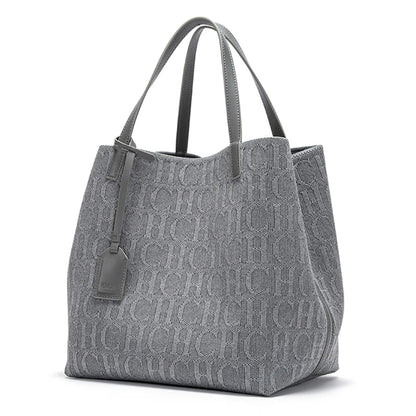 Large Capacity Knitted Tote Bag