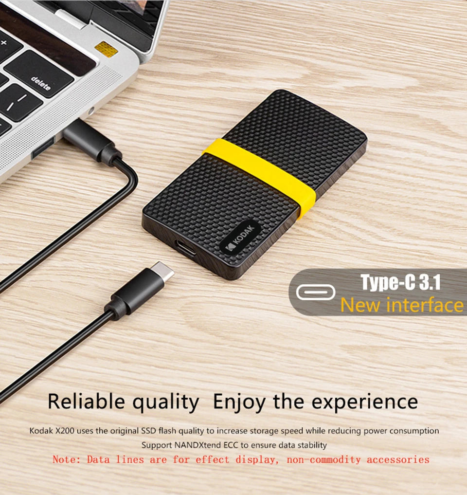Kodak X200 Portable External SSD
