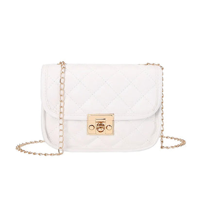 Quilted Chain Crossbody Bag