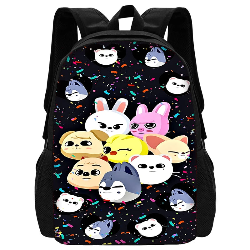 Stray Kids 3-Piece School Bag Set
