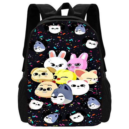 Stray Kids 3-Piece School Bag Set
