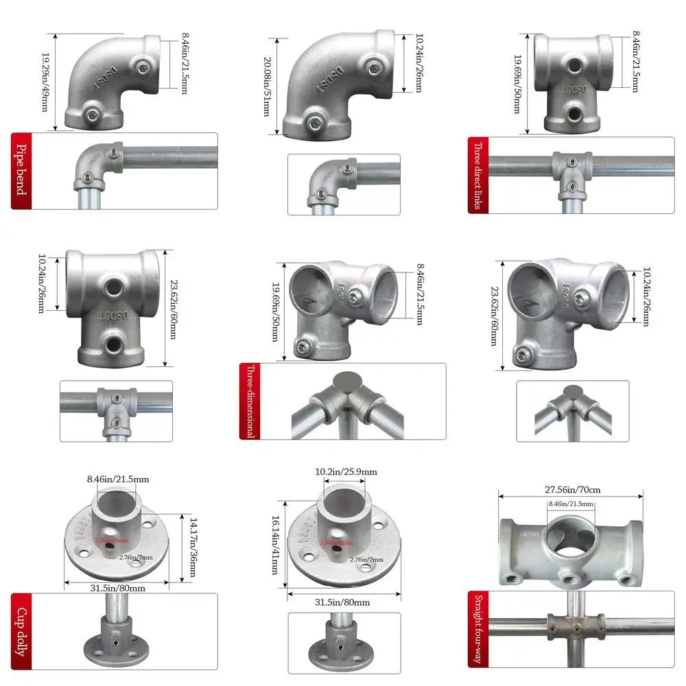 Aluminium Alloy Pipe Fitting Connector
