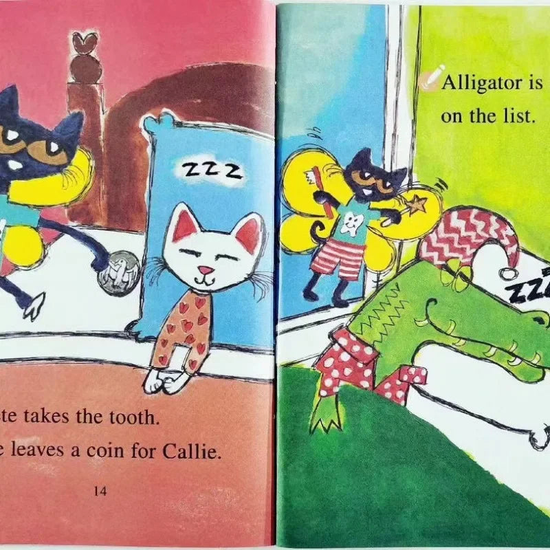 Pete the Cat English Picture Story Book