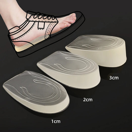 Silicone Gel Height Increase Heel Inserts