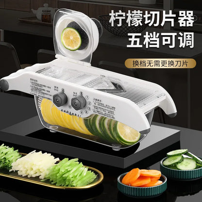 Multifunction Manual Vegetable Slicer & Julienne Cutter