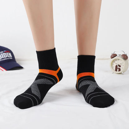 Men’s Cotton Sports Crew Socks 5 Pairs