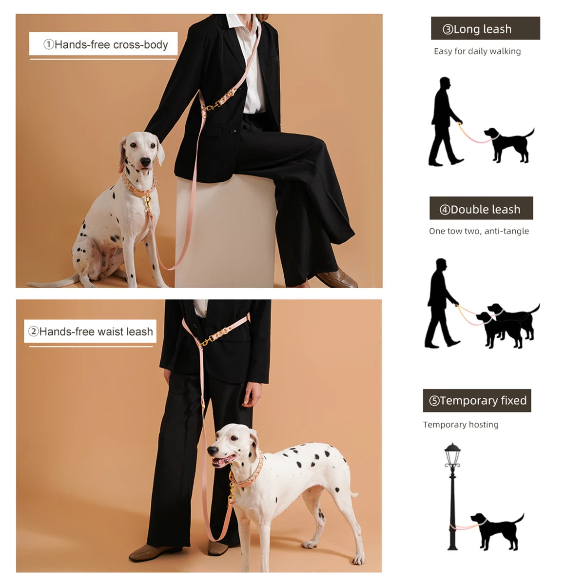 Multifunctional Rope Dog Leash