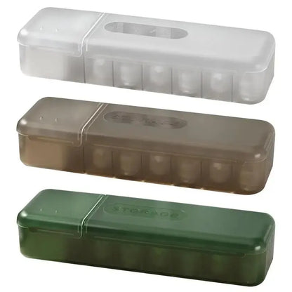 Cable Storage Box with Compartments Organizer
