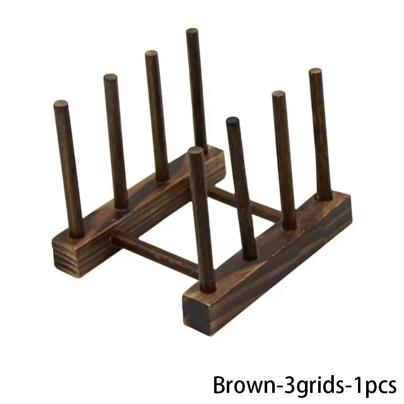 Wooden Kitchen Dish Drying Rack