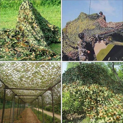 Heavy-Duty Camouflage Net for Garden Shade, Photography & Outdoor Cover