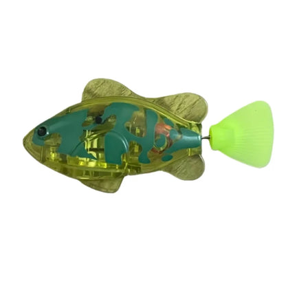 Light-Up Swimming Fish Bath Toy