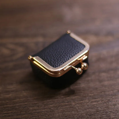 Mini Kiss Lock Jewelry Pouch