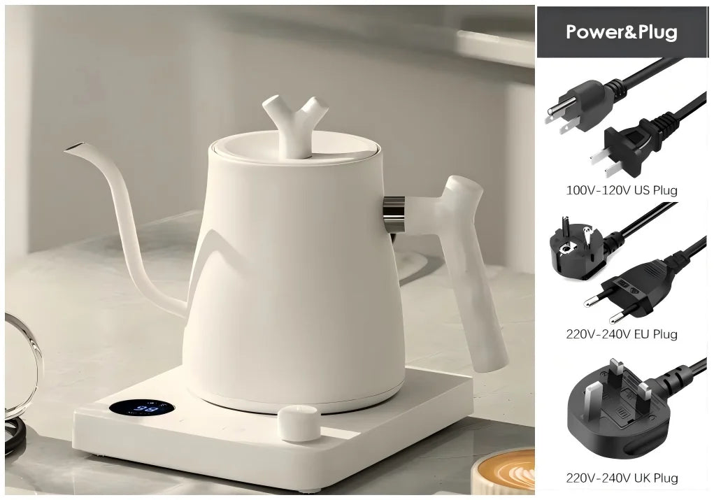 Electric Gooseneck Temperature Control Kettle