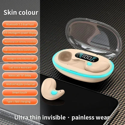 TWS Bluetooth 5.3 Wireless Earbuds with Charging Case