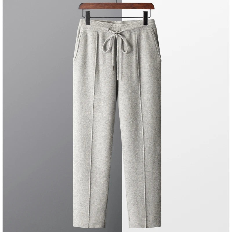Men’s 100% Wool Cashmere Style Pants