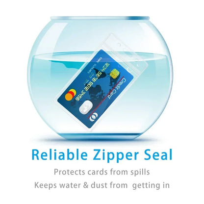 Waterproof Clear ID Badge Holder Sleeve