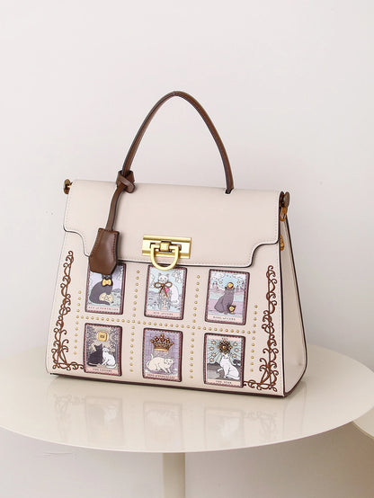 Embroidered Dream House Women’s Handbag
