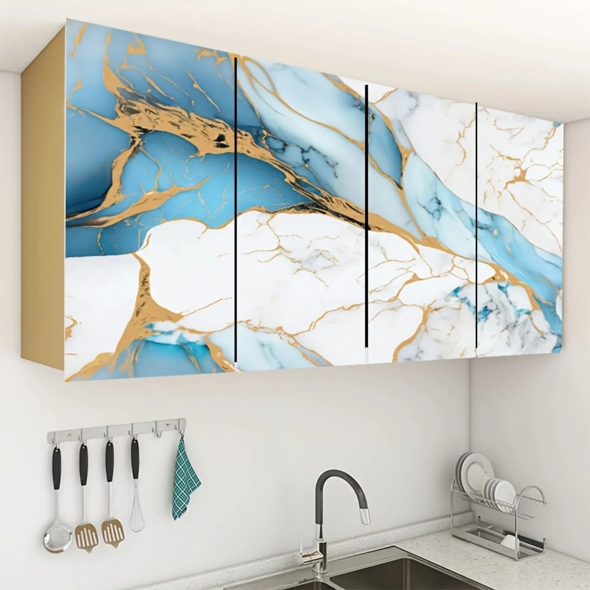 Marble Self-Adhesive Kitchen Renovation Film