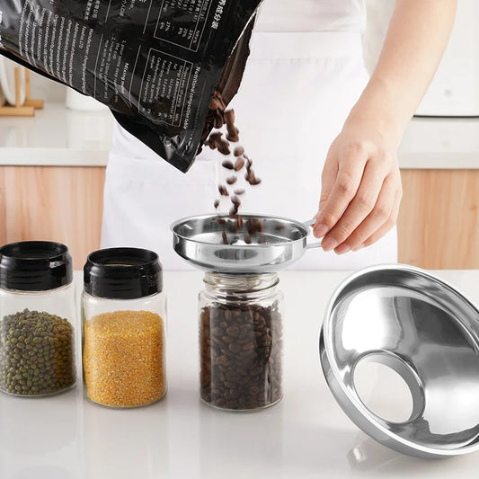 Stainless Steel Wide Mouth Canning Funnel