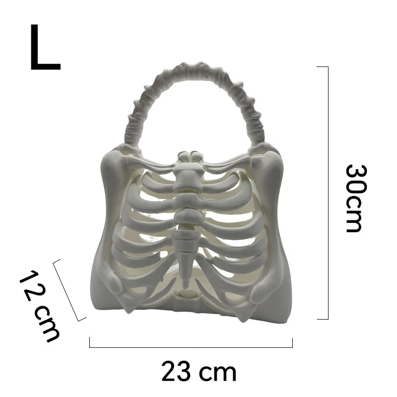 Skeleton Rib Cage Handbag