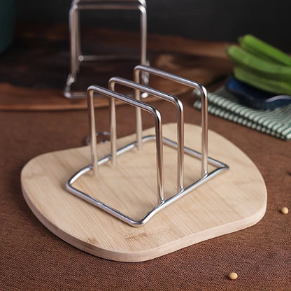 Stainless Steel Pot Lid & Cutting Board Organiser