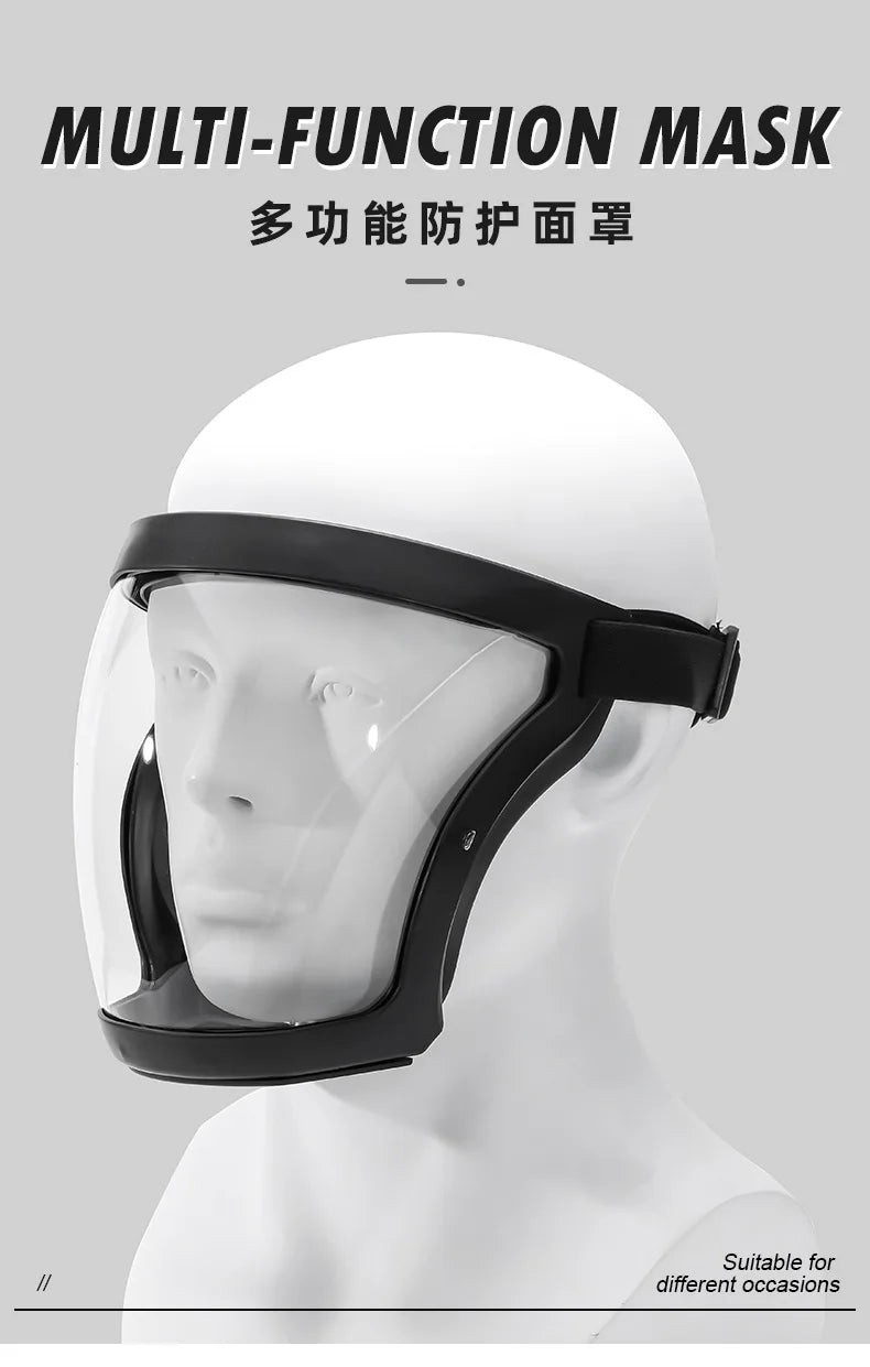 Reusable Full Face Protective Shield
