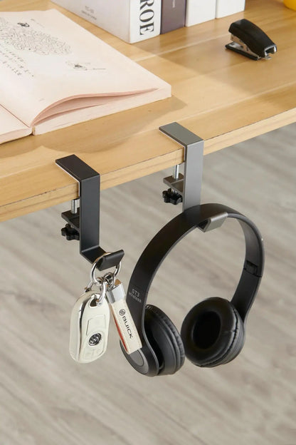Adjustable Under-Desk Storage Hook
