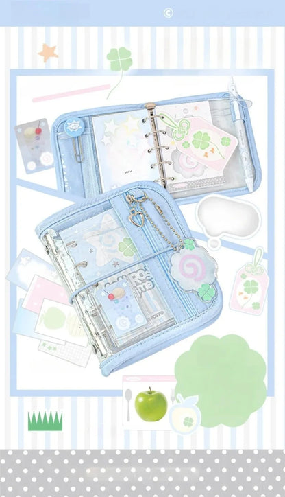 Cute Retro M5 Binder Scrapbook Set