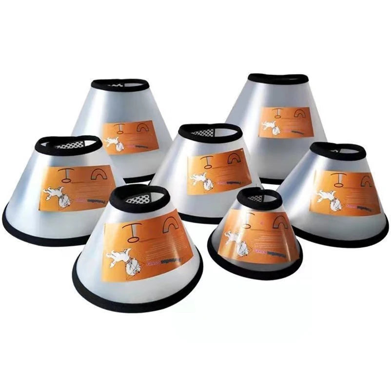 Transparent Pet Recovery Collar