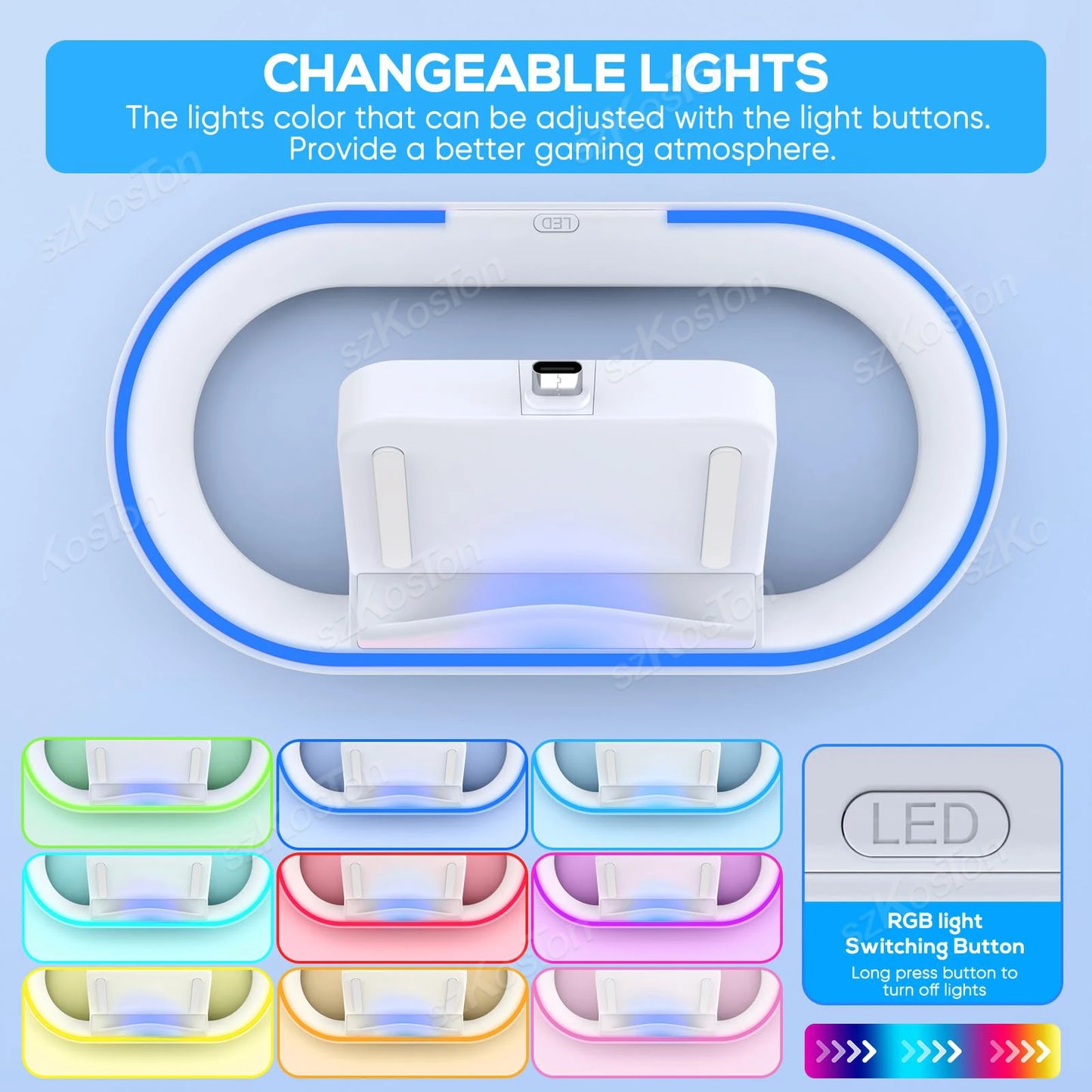 PS Portal Charging Dock Station with RGB Light