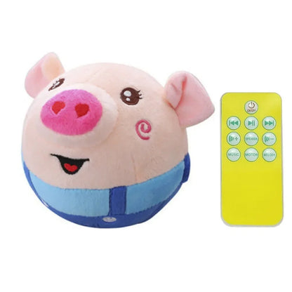 Interactive Plush Pet Ball