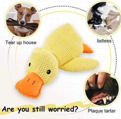 Duck Plush Squeaky Dog Toy
