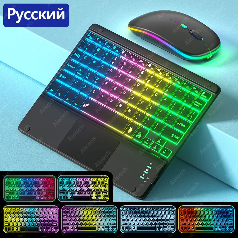 Wireless Bluetooth Keyboard with Touchpad