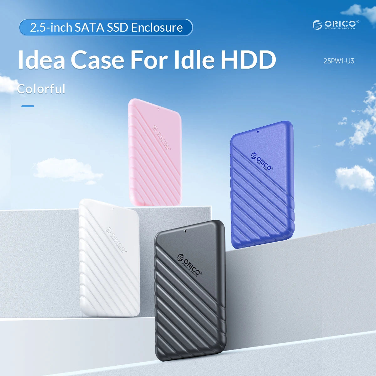 ORICO 2.5” USB 3.0 SATA Drive Enclosure