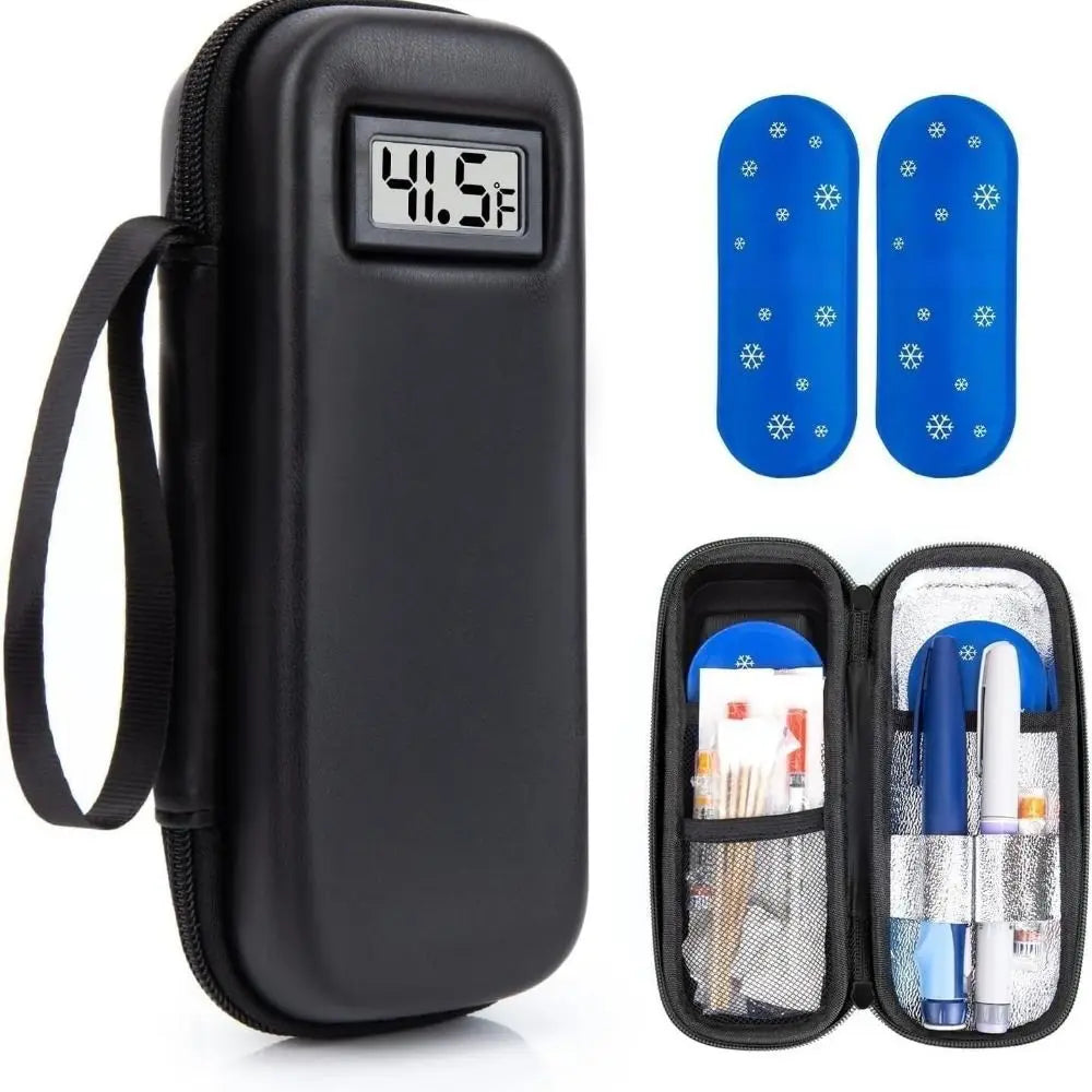 Insulin Cooler Travel Case with Temperature Display