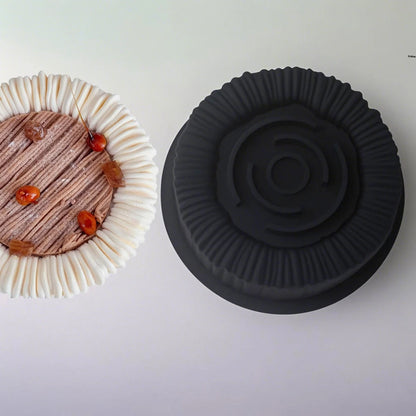 Cylindrical Silicone Mousse Cake Mold