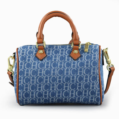 Vintage Monogram Crossbody Handbag for Women