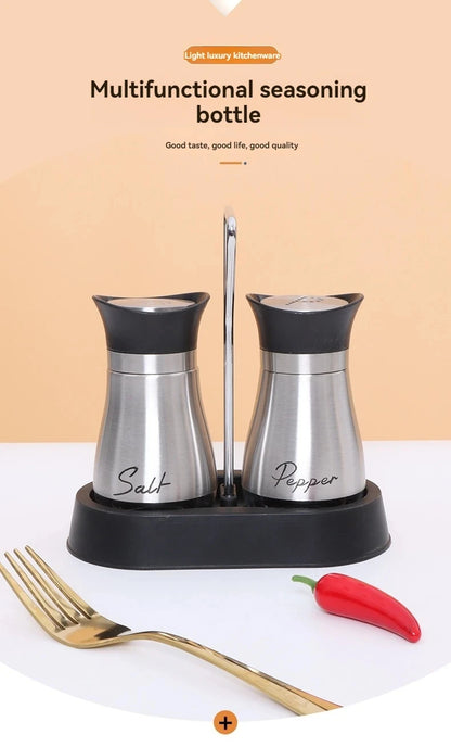 Glass Salt & Pepper Shaker Set