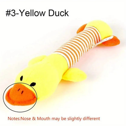 Squeaky Plush Dog Toy