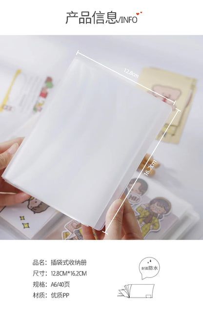 A6 Storage Album for Cards, Stickers & Documents