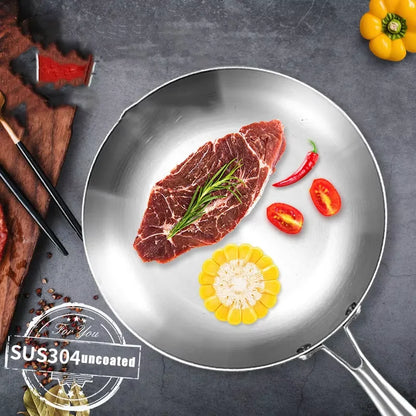 Stainless Steel Frying Pan